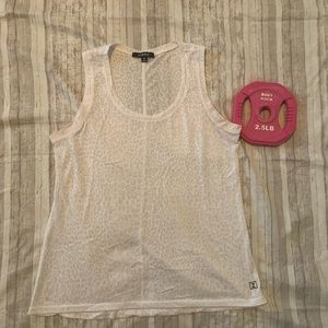 💪🏻 Zobha White Cheetah Medium Tank